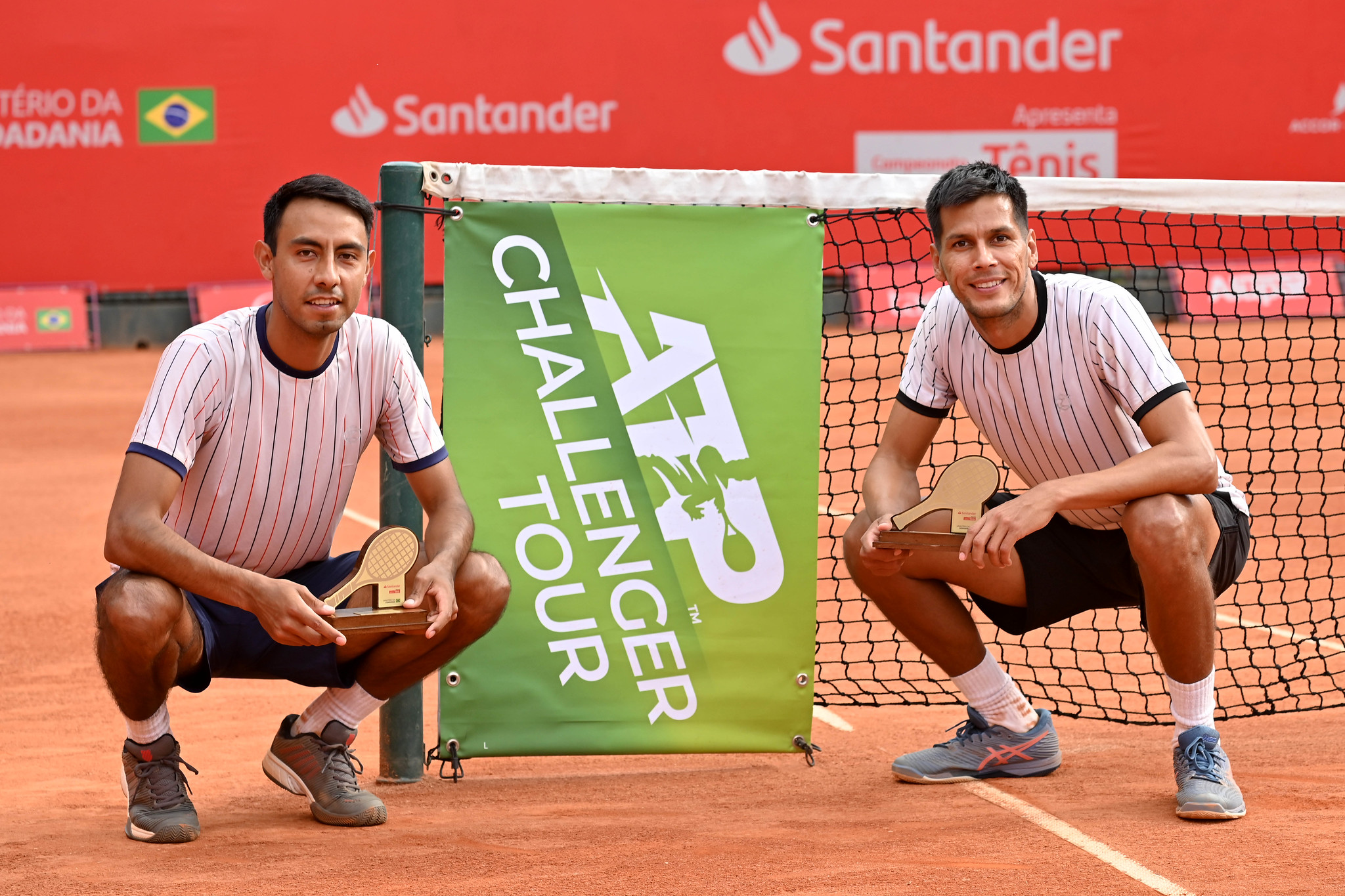 Marcelo Demoliner e Rafael Matos na final de Brasília